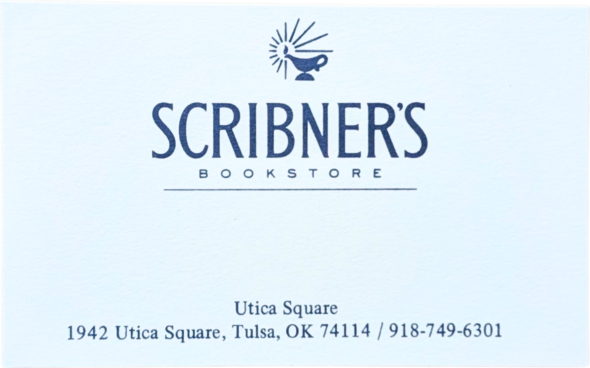 Scribner's Bookstore
