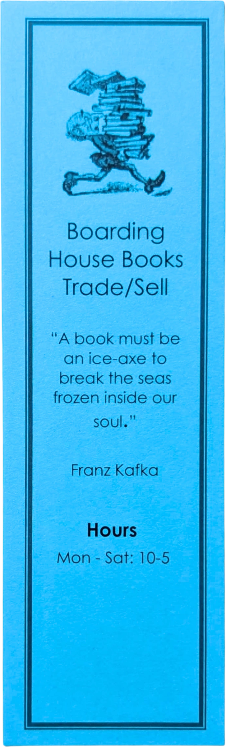 Boarding House Books (Light Blue)