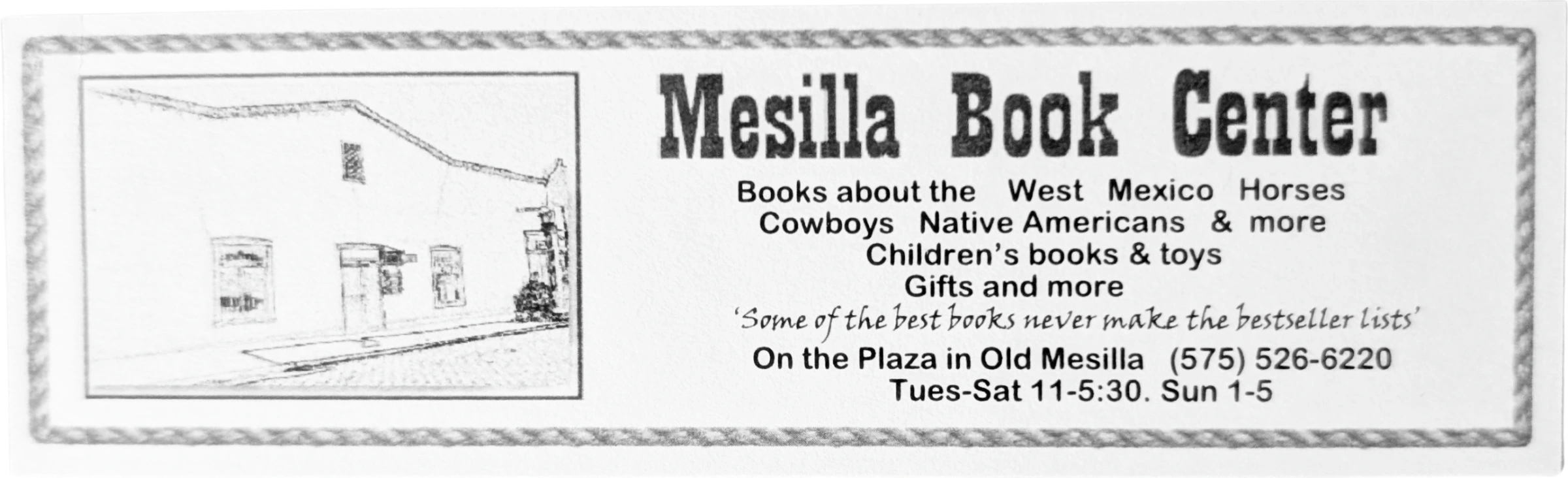 Mesilla Book Center