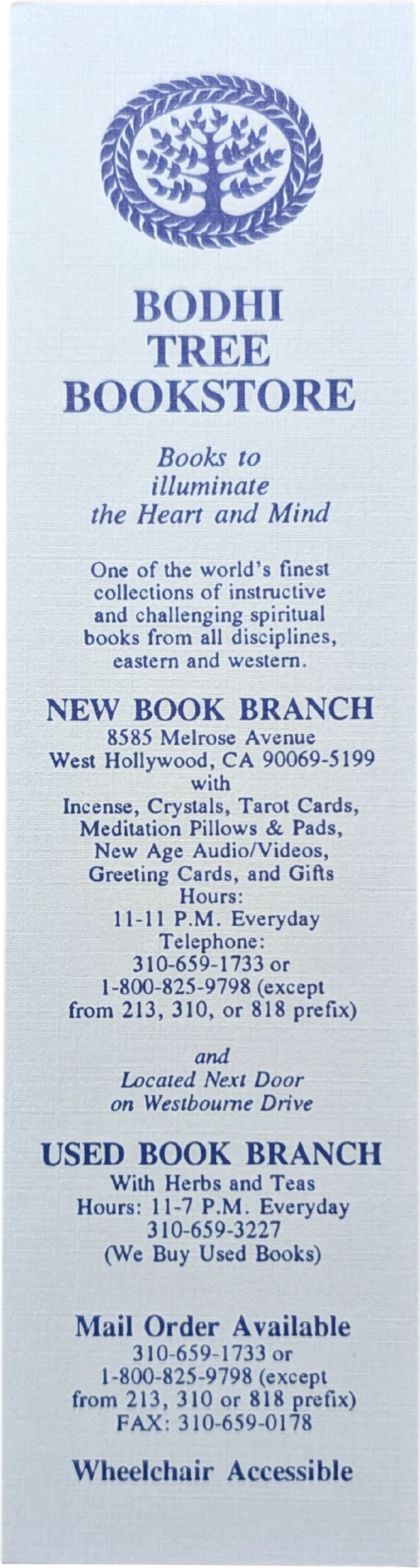 Bodhi Tree Bookstore
