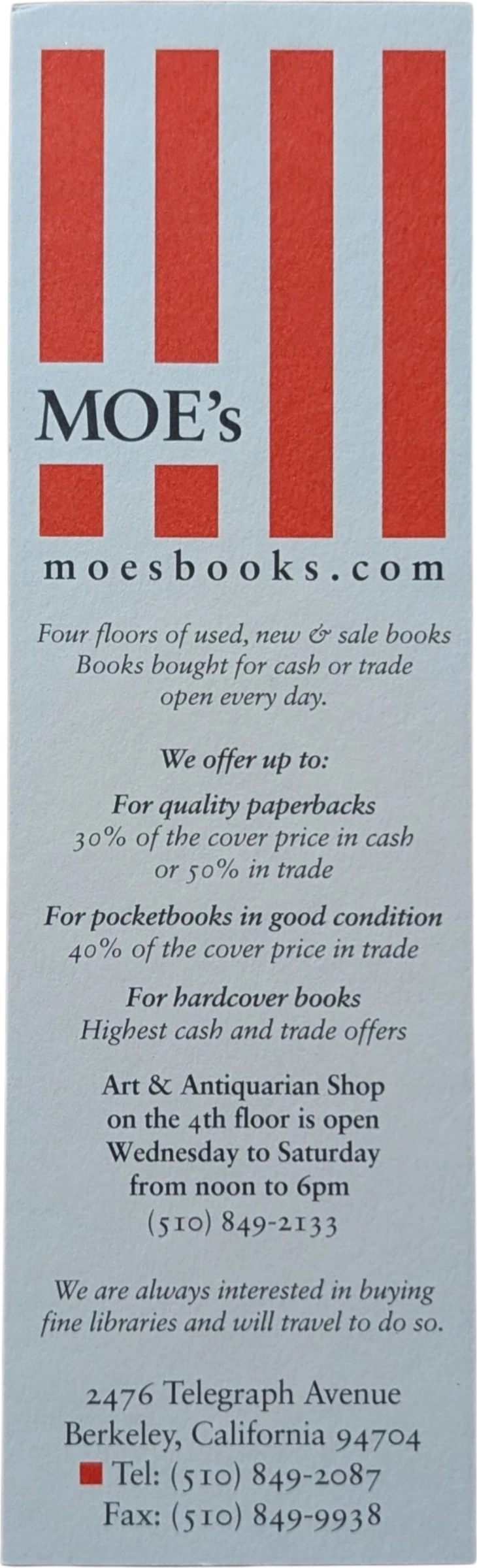 Moe's Books