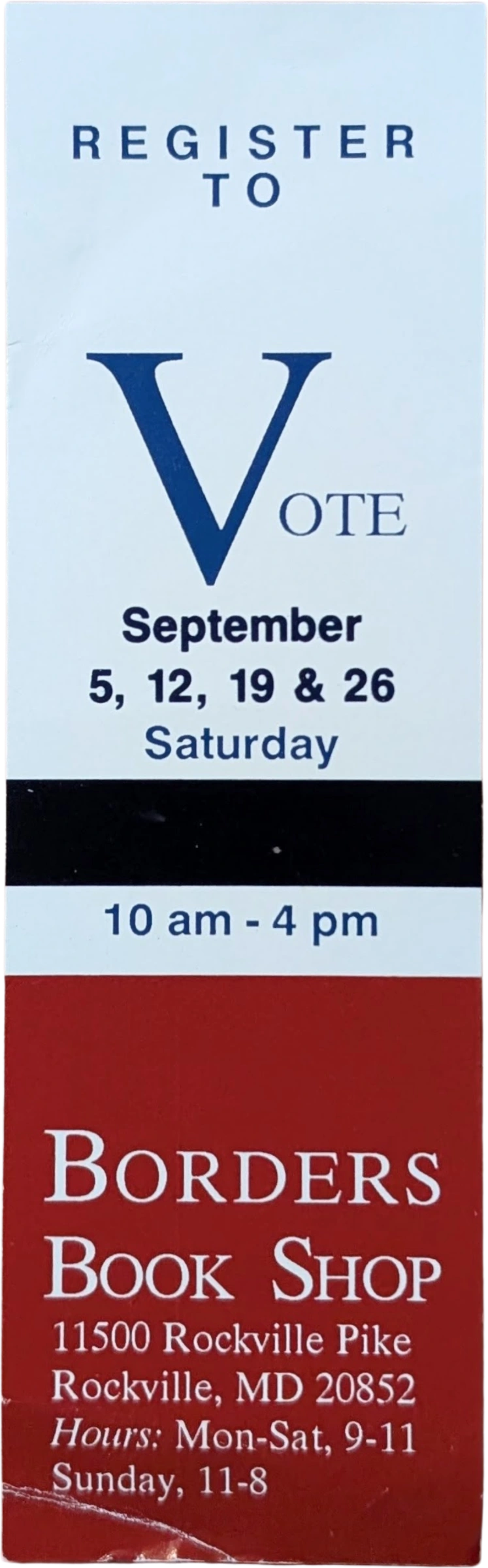 Borders Book Shop (Rockville)