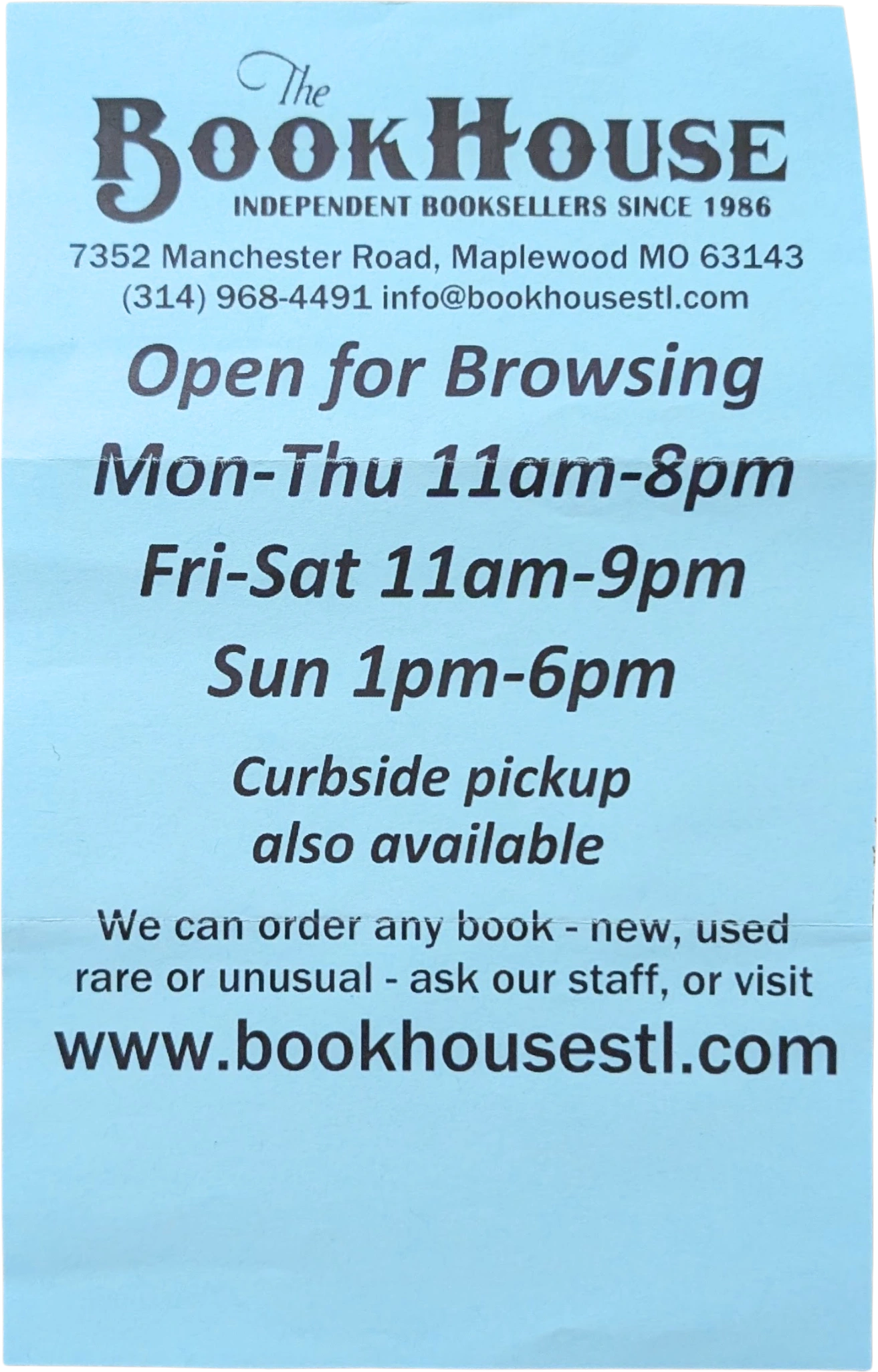 The Book House