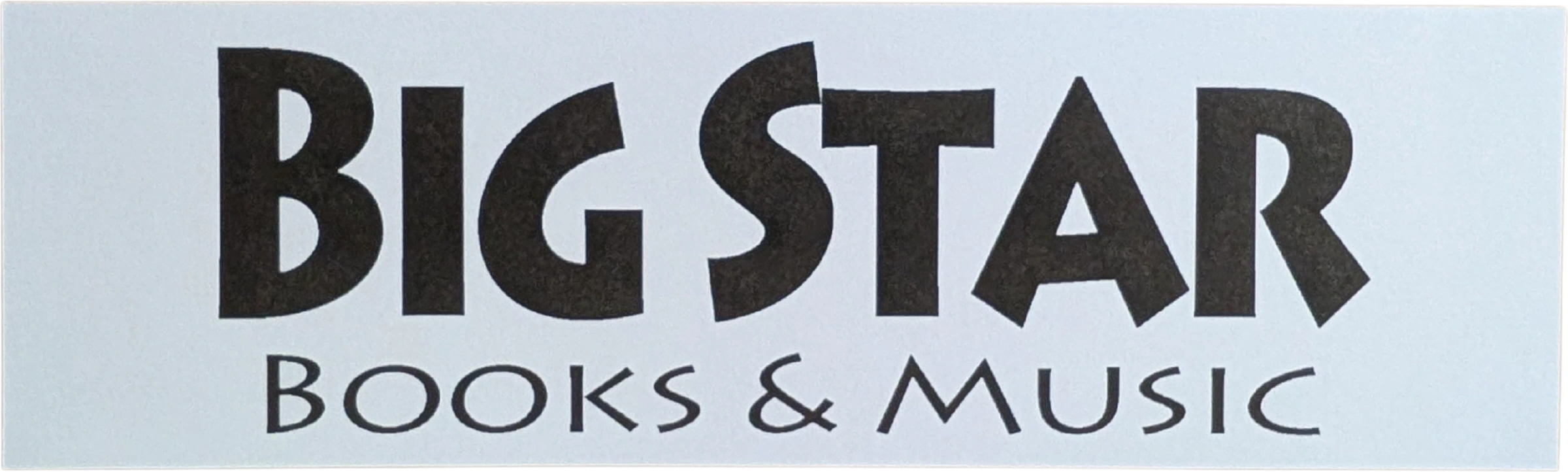 Big Star Books & Music (Condensed Text)
