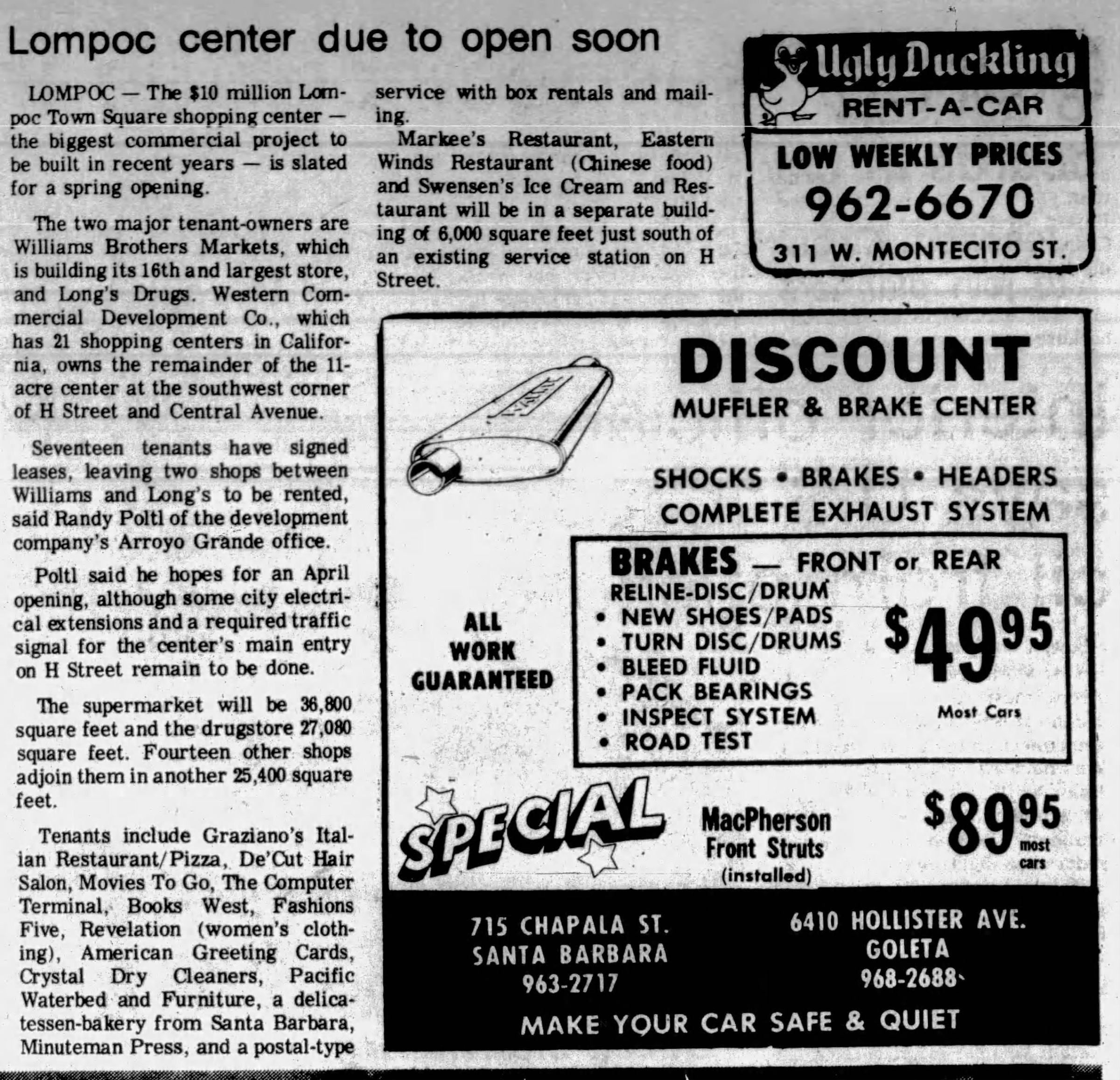 Santa Barbara News Press (Feb 7, 1985)