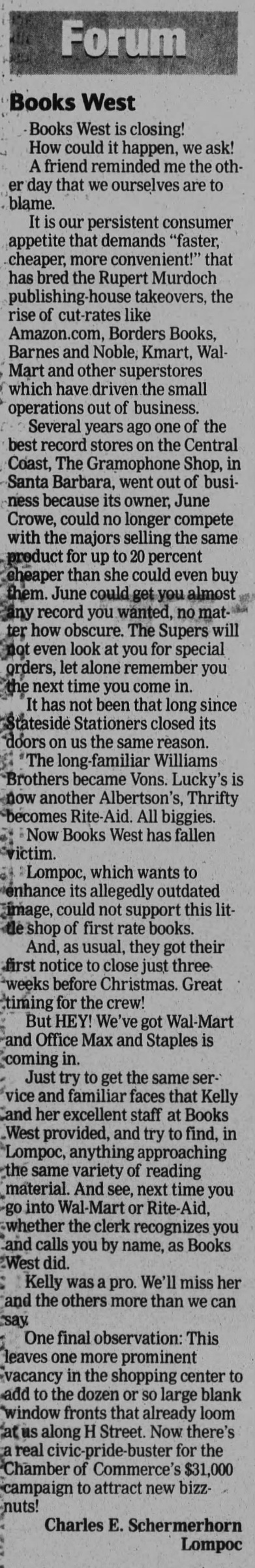 The Lompoc Record (Dec 10, 1999)