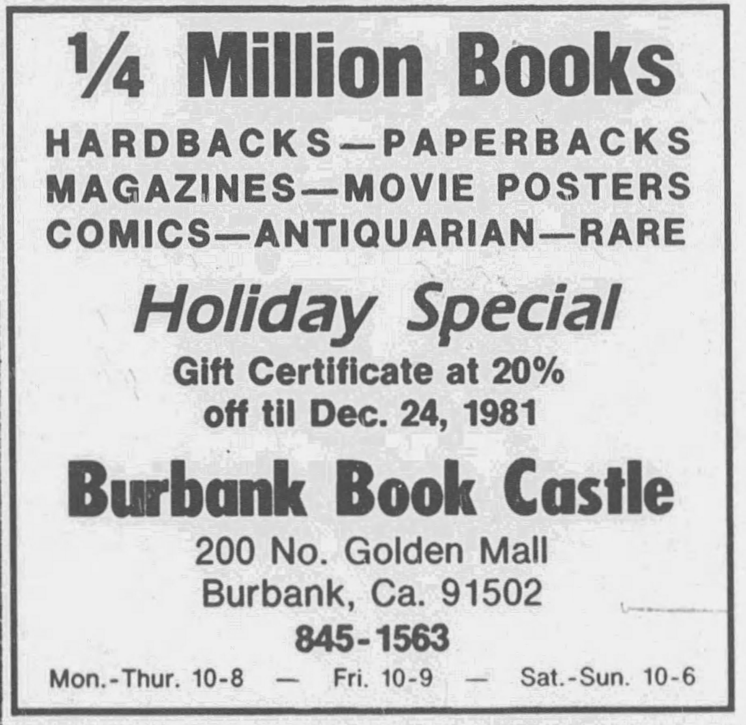 The Los Angeles Times (Dec 10, 1981)
