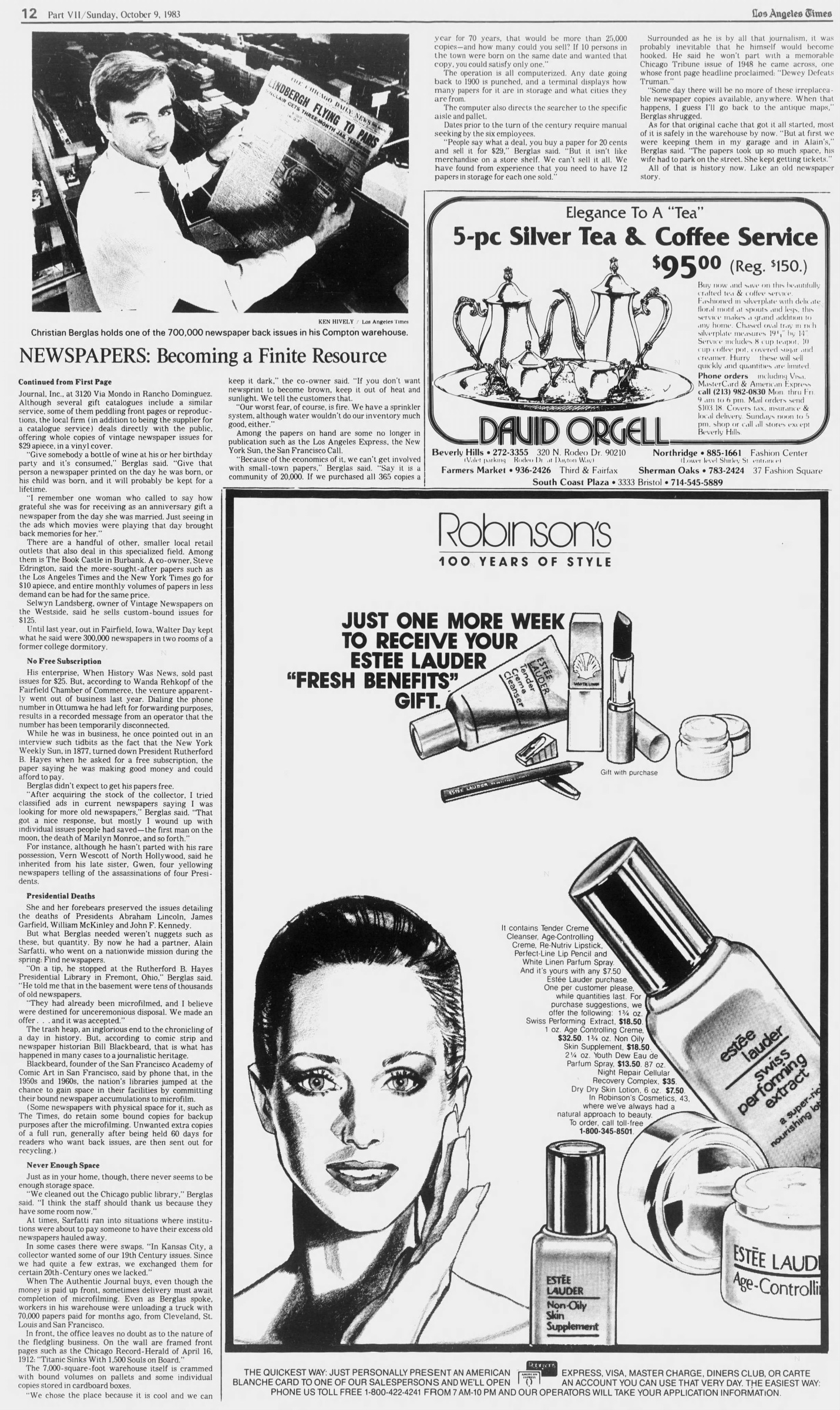 The Los Angeles Times (Oct 9, 1983)