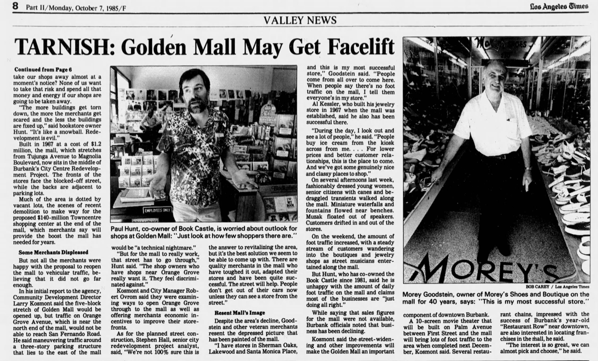 The Los Angeles Times (Oct 7, 1985)