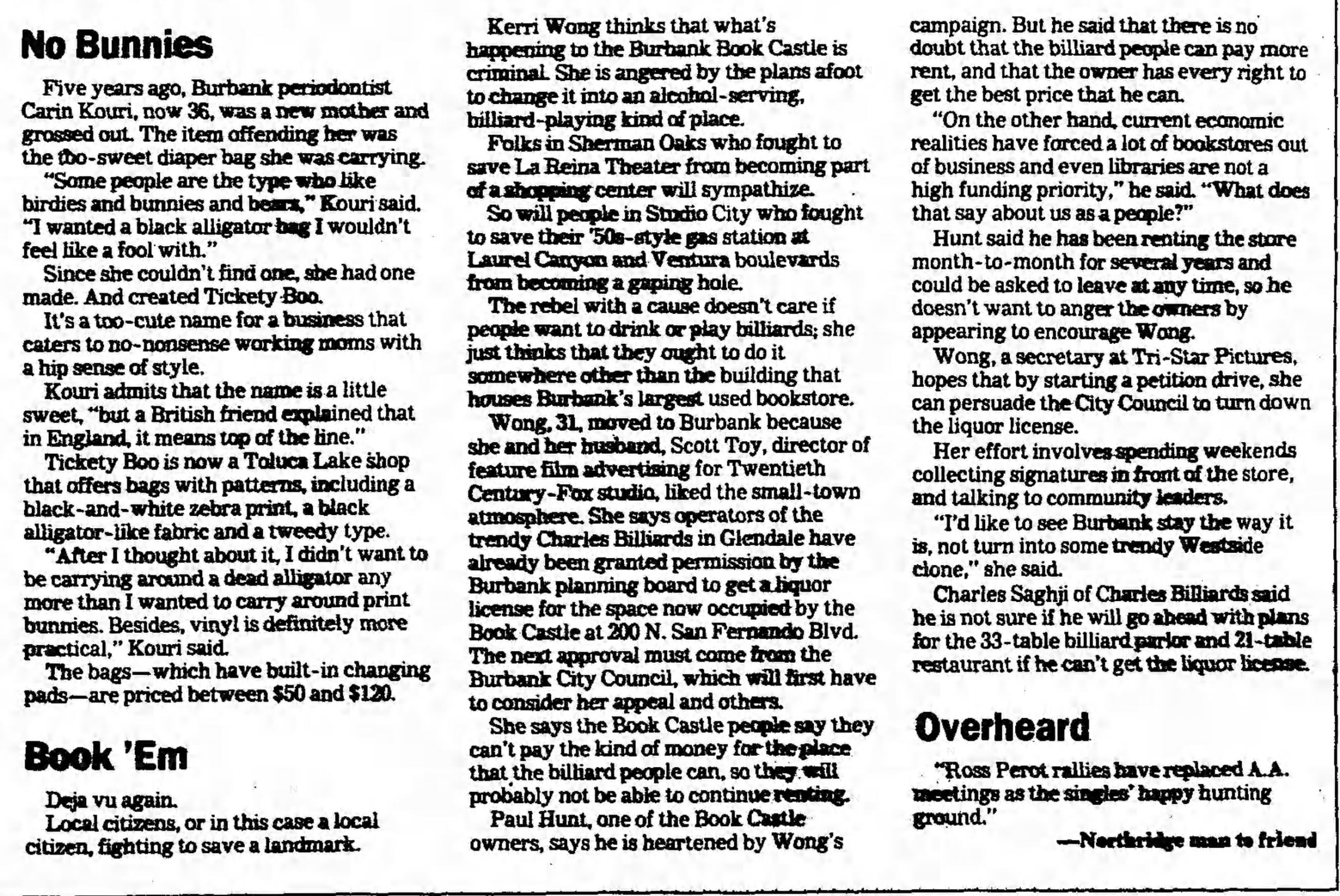 The Los Angeles Times (Jun 12, 1992)