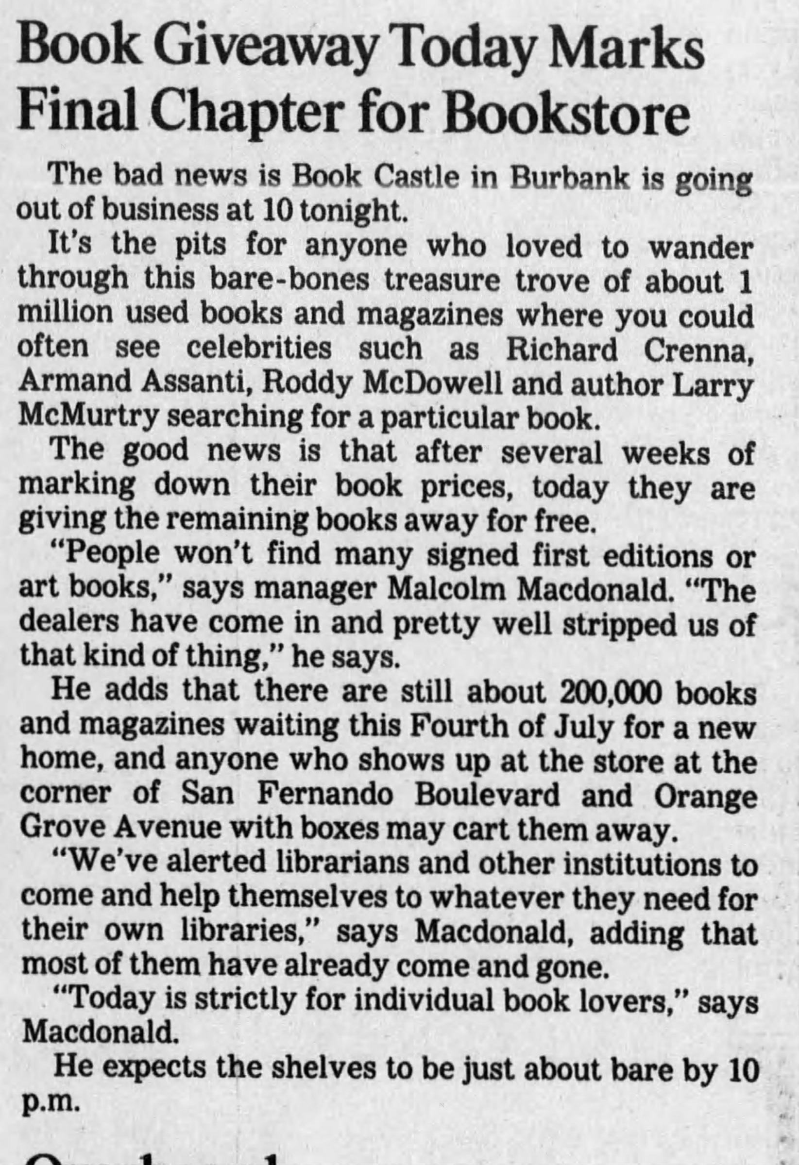 The Los Angeles Times (Jul 4, 1994)