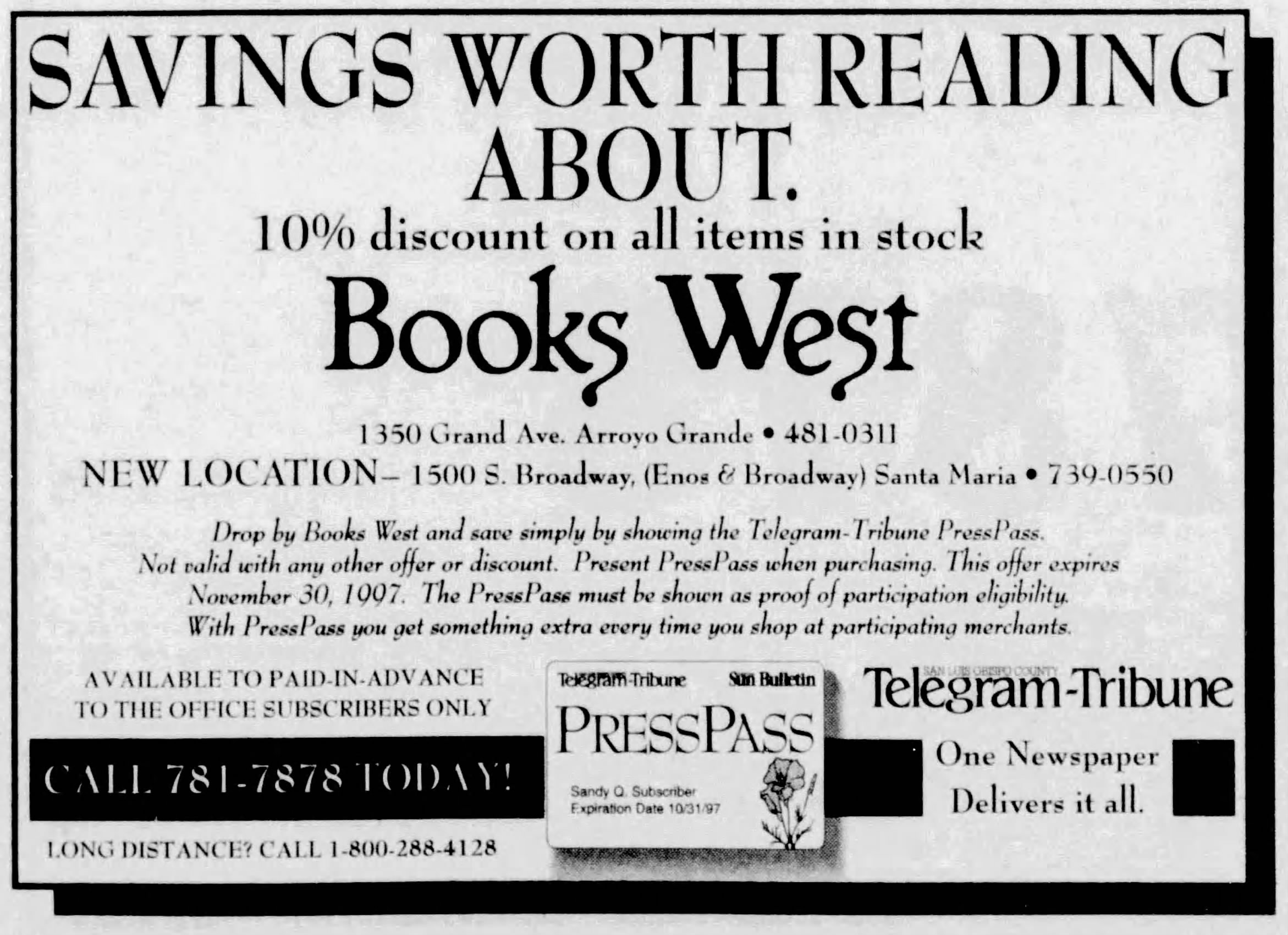 The Tribune (Sep 26, 1997)