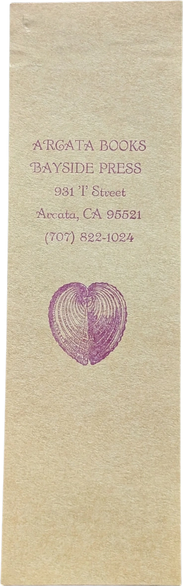 Arcata Books (Tan with purple lettering)